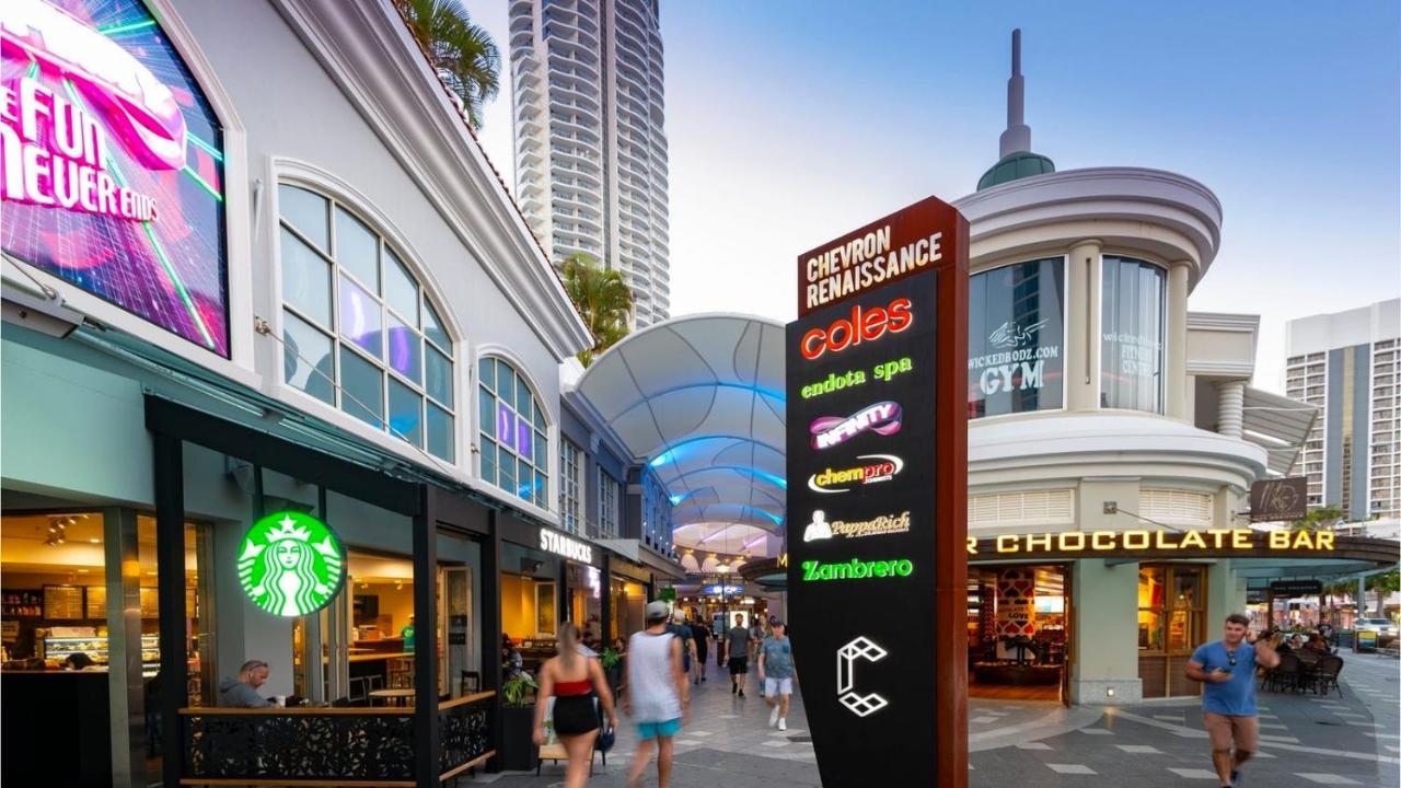Circle On Cavill Surfers Paradise Apartments-Holiday Paradise Guldkusten Exteriör bild