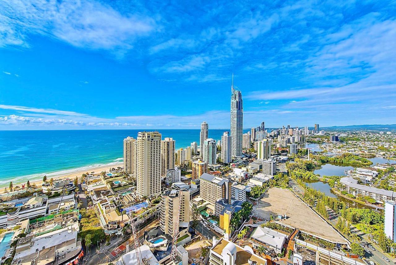 Circle On Cavill Surfers Paradise Apartments-Holiday Paradise Guldkusten Exteriör bild