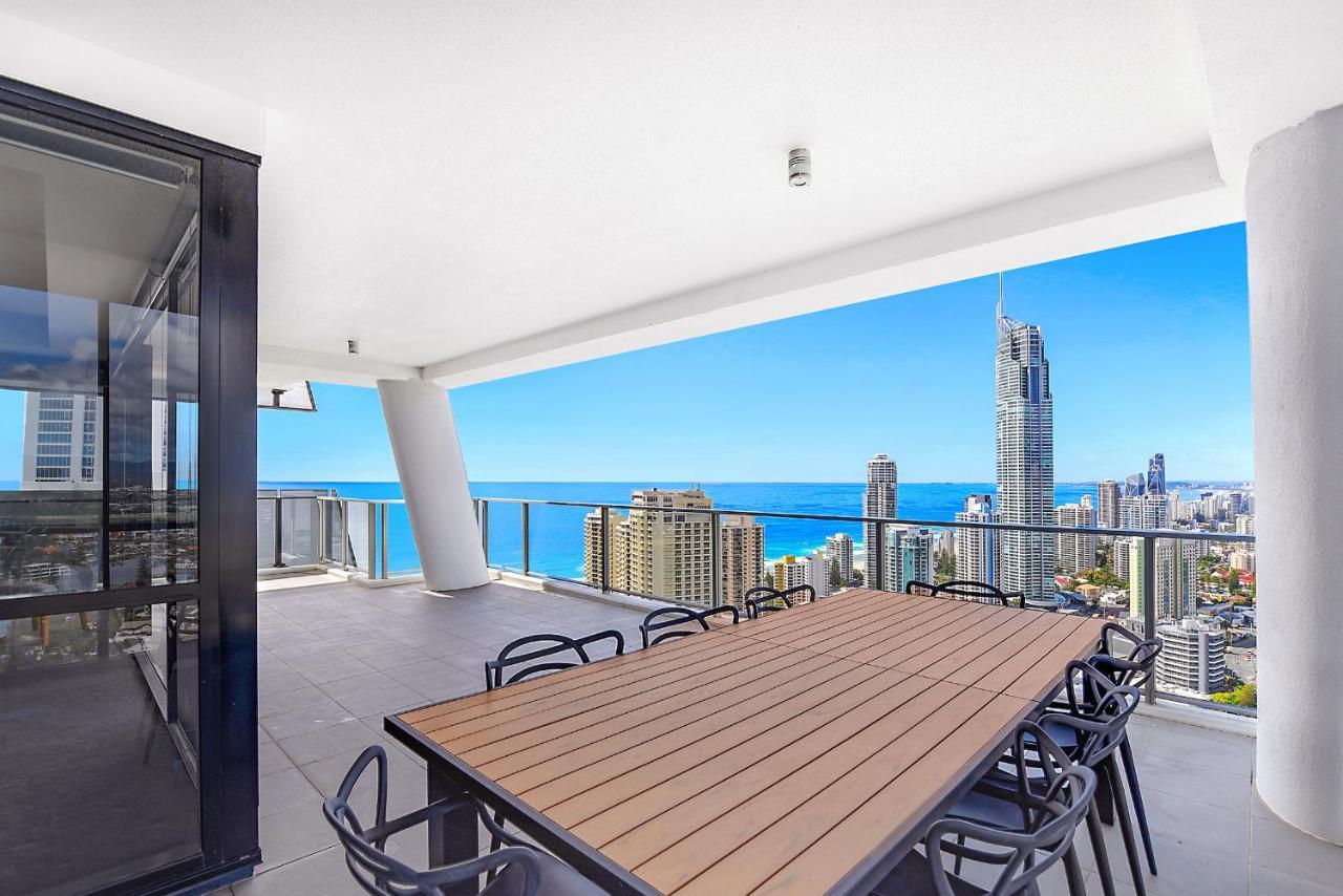 Circle On Cavill Surfers Paradise Apartments-Holiday Paradise Guldkusten Exteriör bild