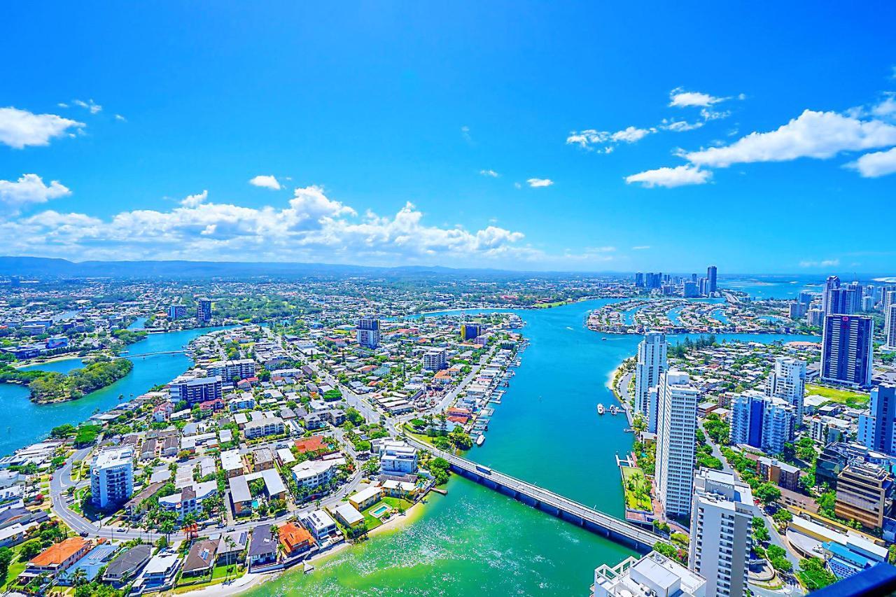 Circle On Cavill Surfers Paradise Apartments-Holiday Paradise Guldkusten Exteriör bild