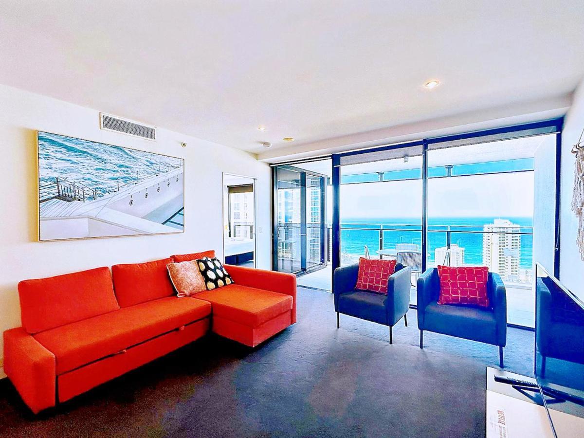 Circle On Cavill Surfers Paradise Apartments-Holiday Paradise Guldkusten Exteriör bild