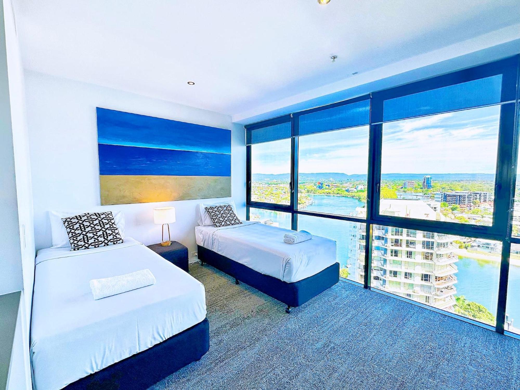 Circle On Cavill Surfers Paradise Apartments-Holiday Paradise Guldkusten Rum bild