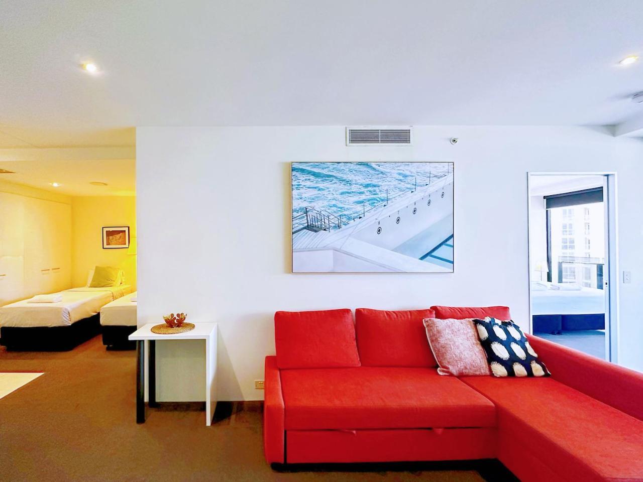 Circle On Cavill Surfers Paradise Apartments-Holiday Paradise Guldkusten Rum bild
