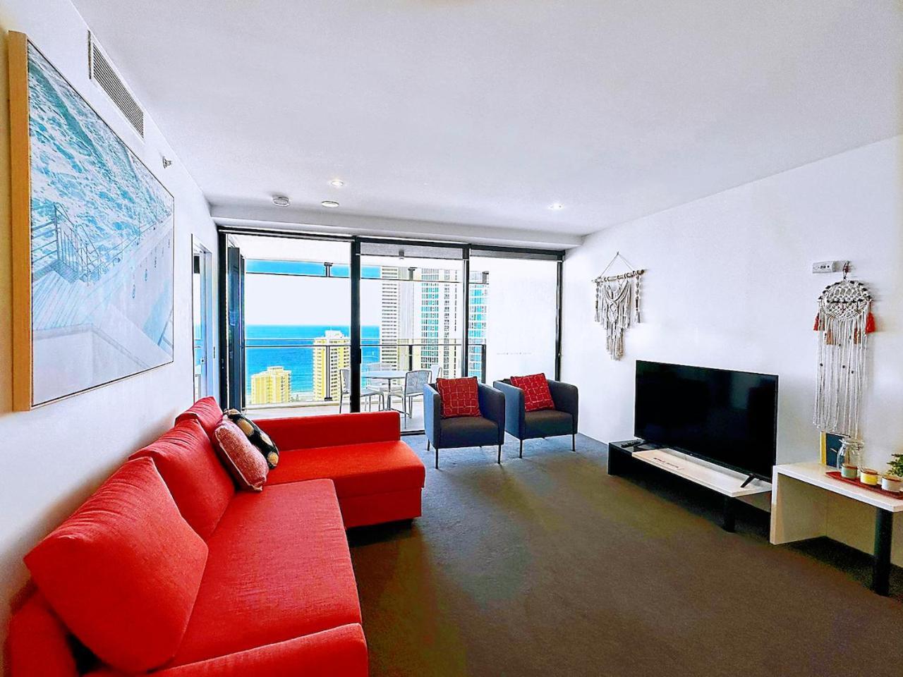Circle On Cavill Surfers Paradise Apartments-Holiday Paradise Guldkusten Rum bild