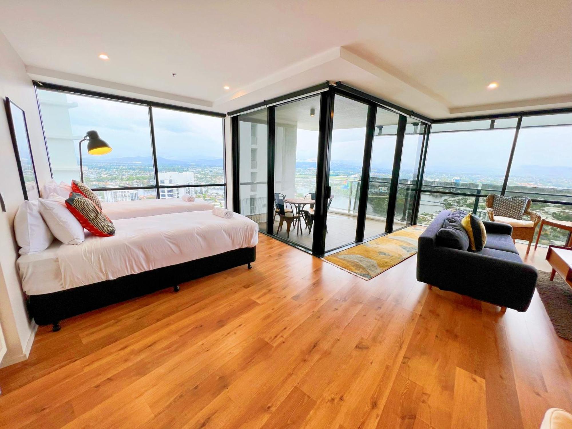 Circle On Cavill Surfers Paradise Apartments-Holiday Paradise Guldkusten Rum bild