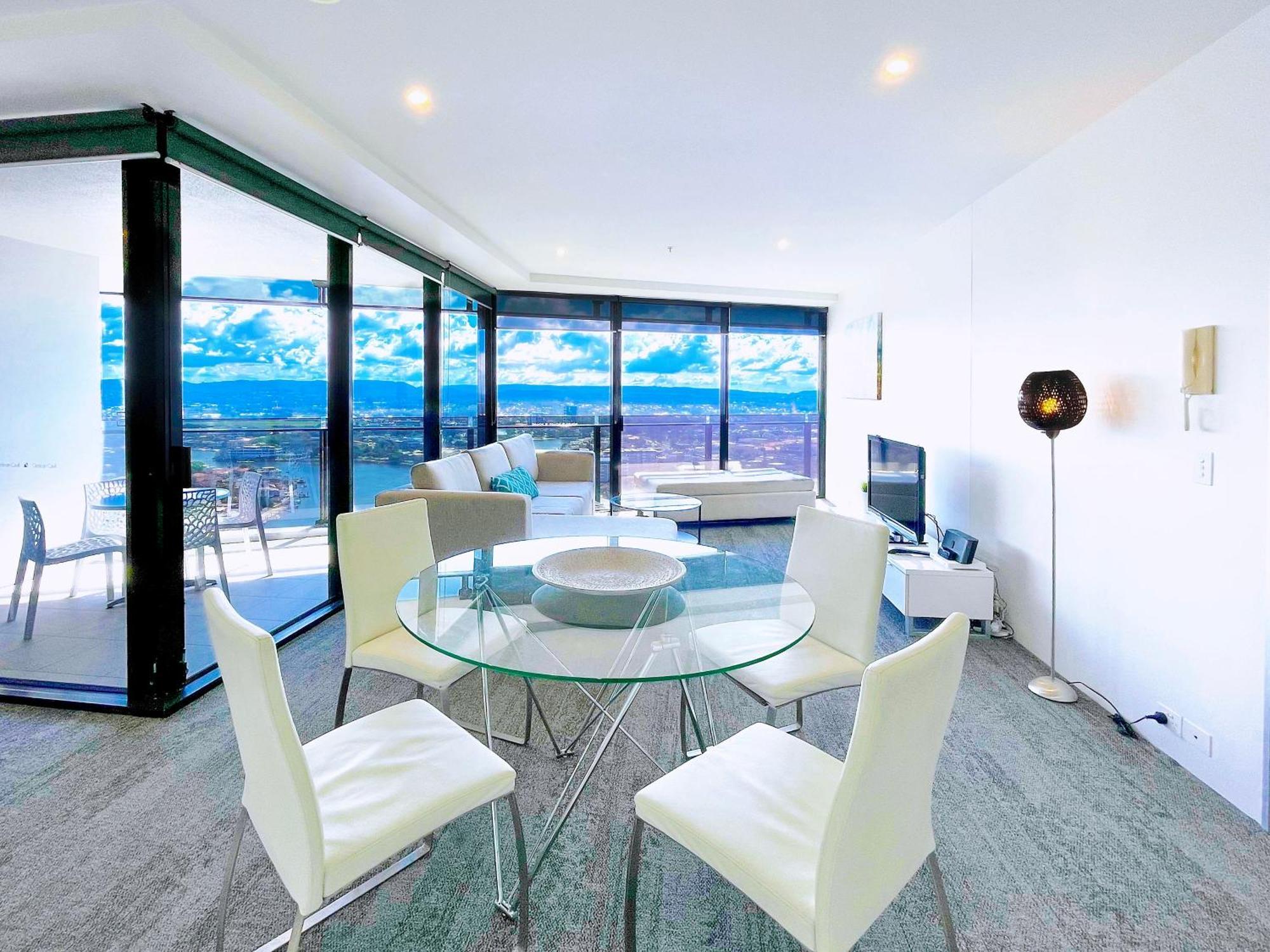Circle On Cavill Surfers Paradise Apartments-Holiday Paradise Guldkusten Rum bild