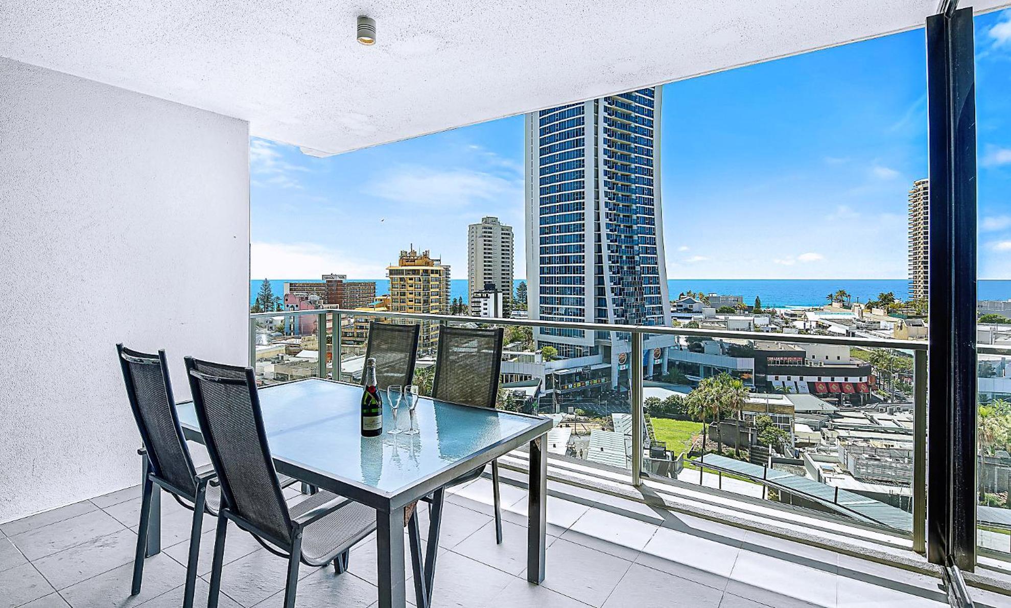 Circle On Cavill Surfers Paradise Apartments-Holiday Paradise Guldkusten Rum bild