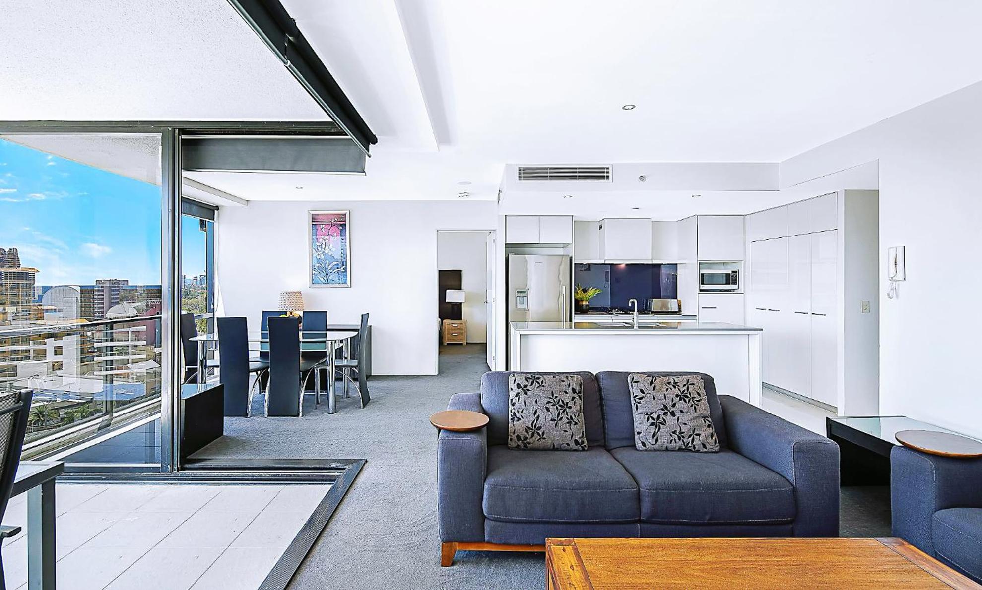 Circle On Cavill Surfers Paradise Apartments-Holiday Paradise Guldkusten Rum bild