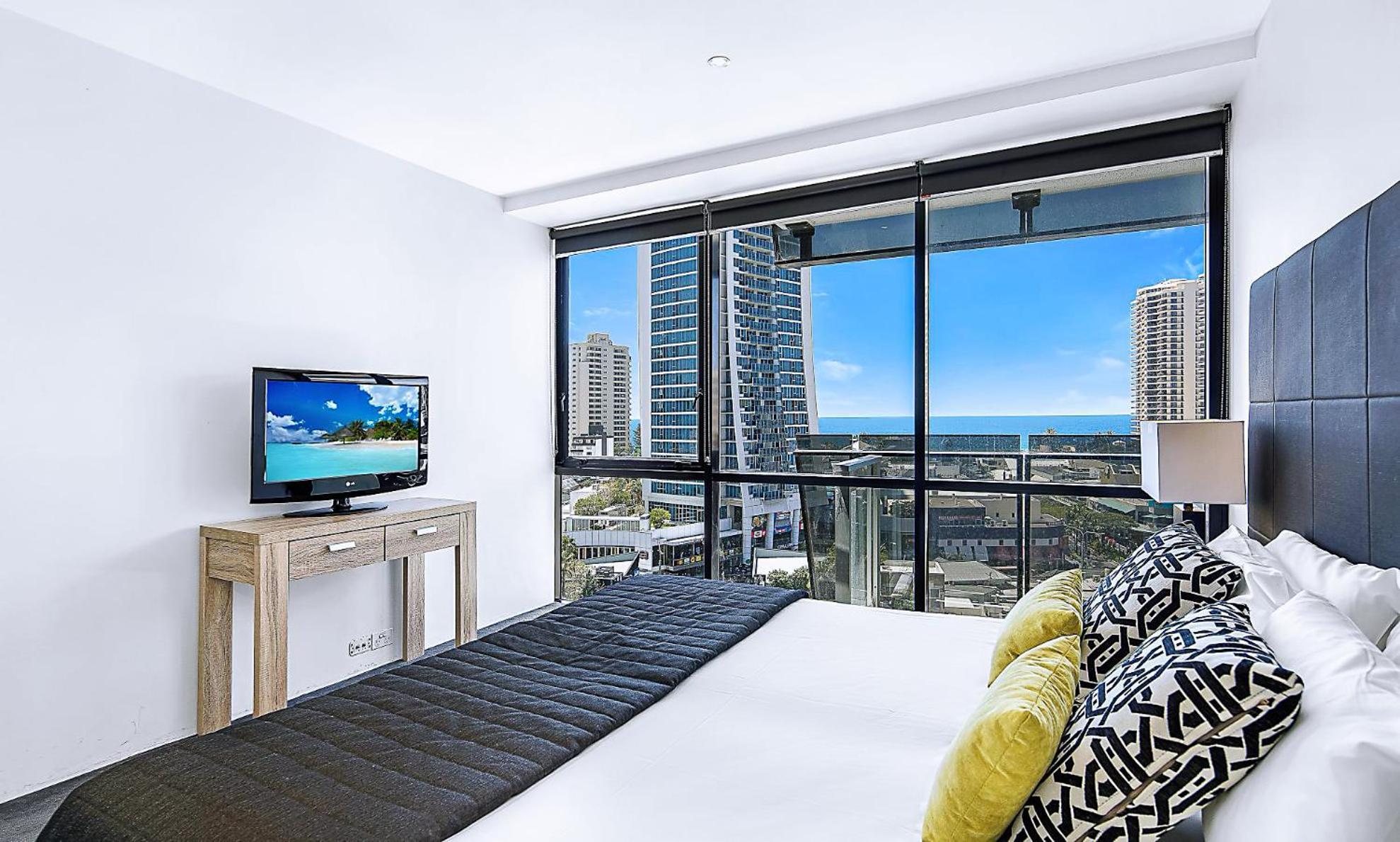Circle On Cavill Surfers Paradise Apartments-Holiday Paradise Guldkusten Rum bild