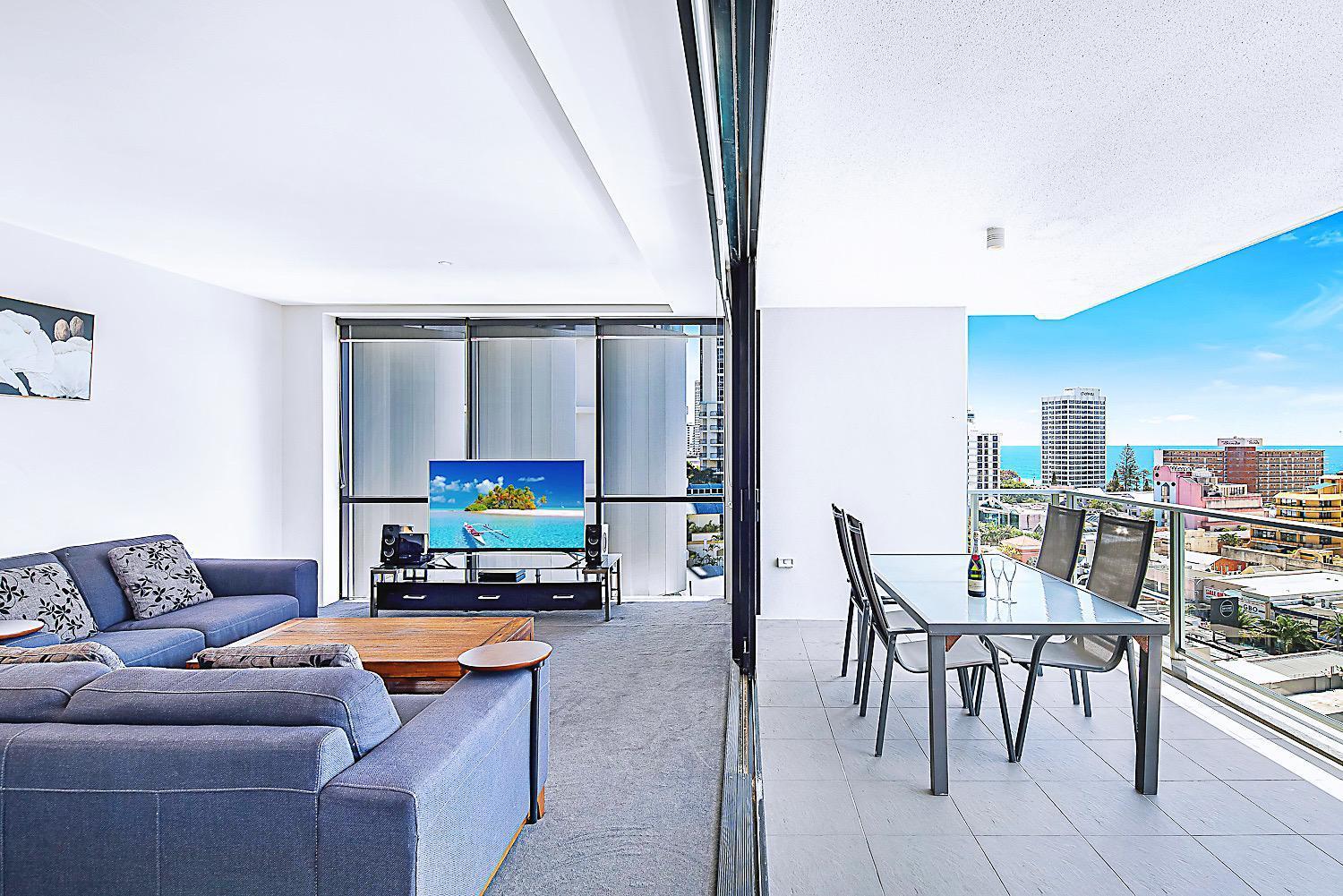 Circle On Cavill Surfers Paradise Apartments-Holiday Paradise Guldkusten Rum bild