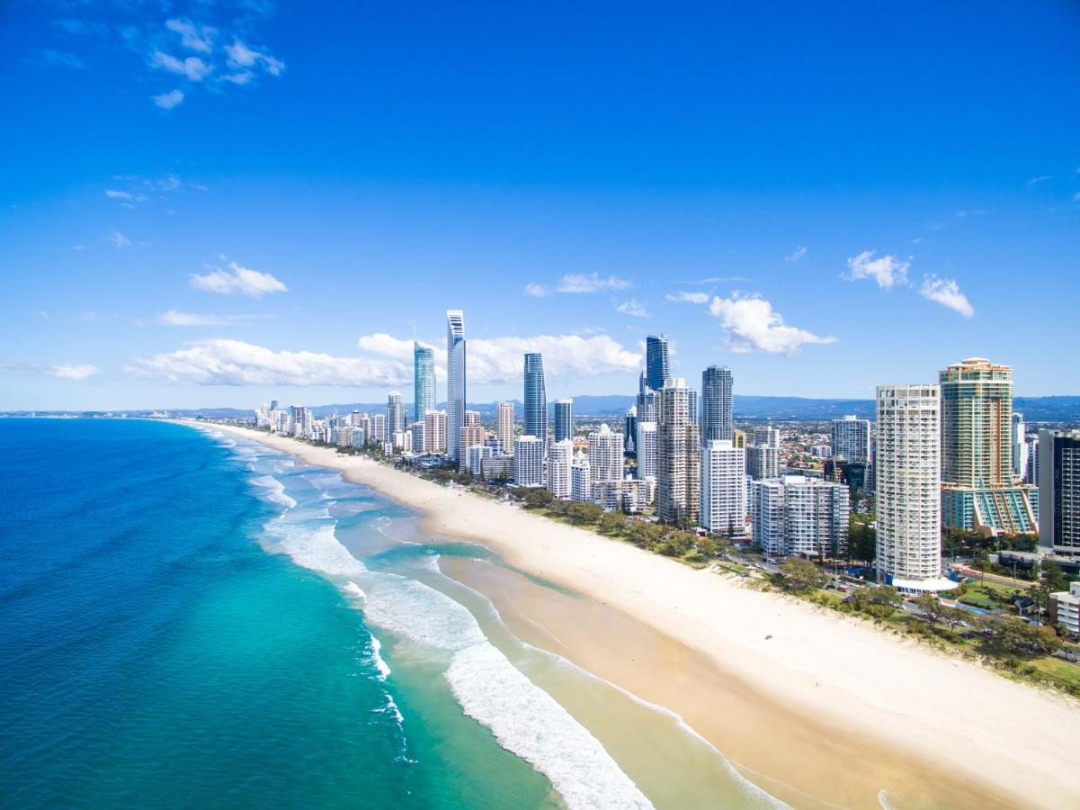 Circle On Cavill Surfers Paradise Apartments-Holiday Paradise Guldkusten Exteriör bild